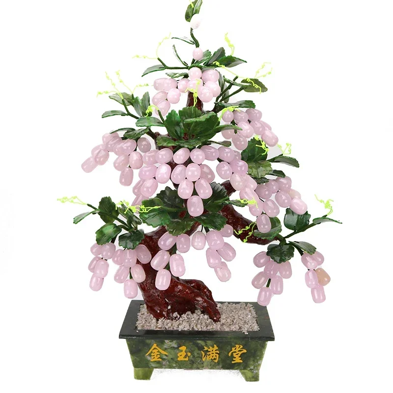 Art Craft Tree - زخرفة الحجر شجرة العنب Zhaocai اكسسوارات