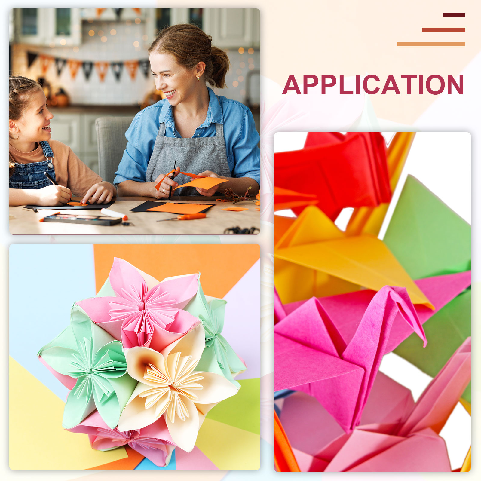 Art Craft Kite - 20 ورقة كبيرة من ورق اوريغامي