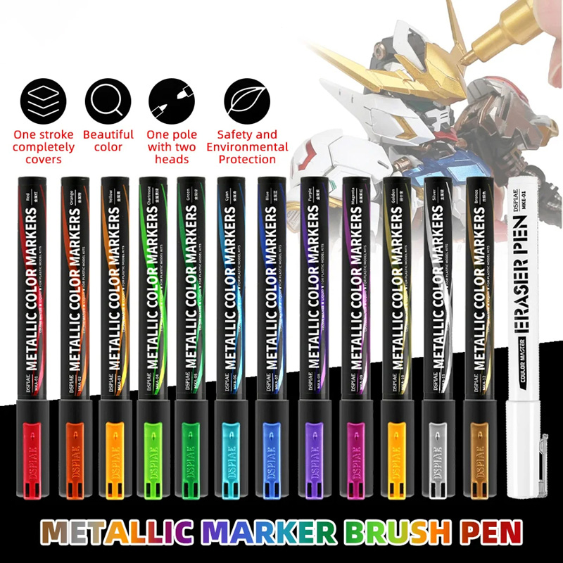 Illustration Marker Set - أقلام تلوين معدنية للرسم على الميكانيكا،
