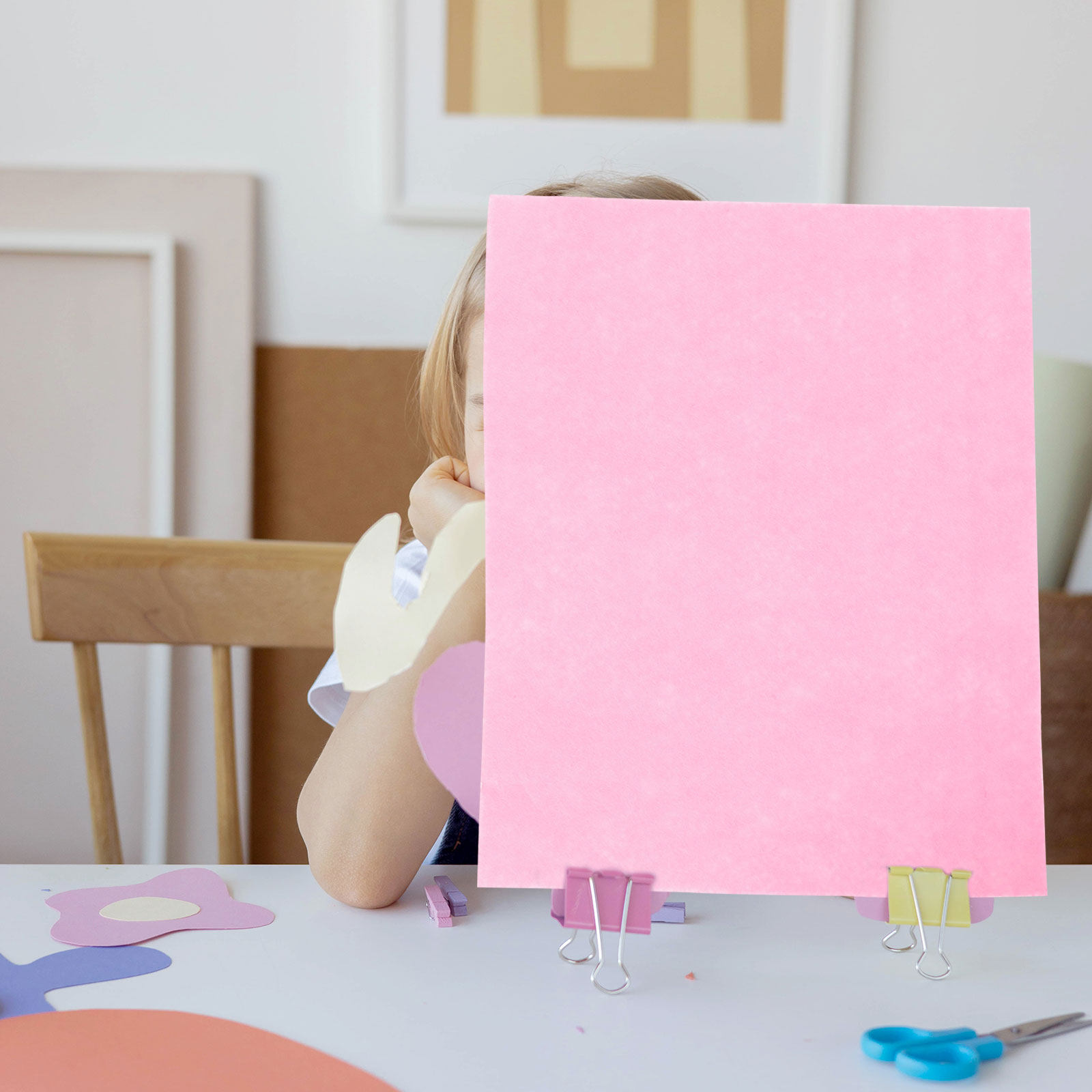 Art Craft For Kindergarten - 6 أوراق قماش غير منسوج للأطفال