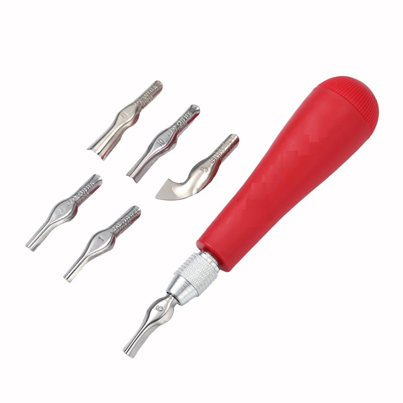 Linocut Carving Tool - أدوات نحت اللينوكوت - للطباعة على