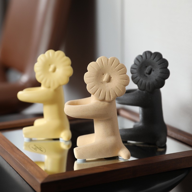 Art Craft Lion - الشمال موراندي اللون الحيوان الأسد مجردة