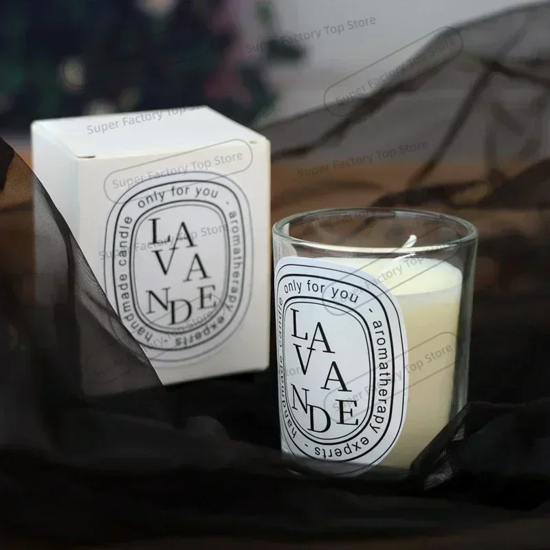 Soy Candle Fragrance Oil - شمعة عطرية شفافة رومانسية، هدية شموع