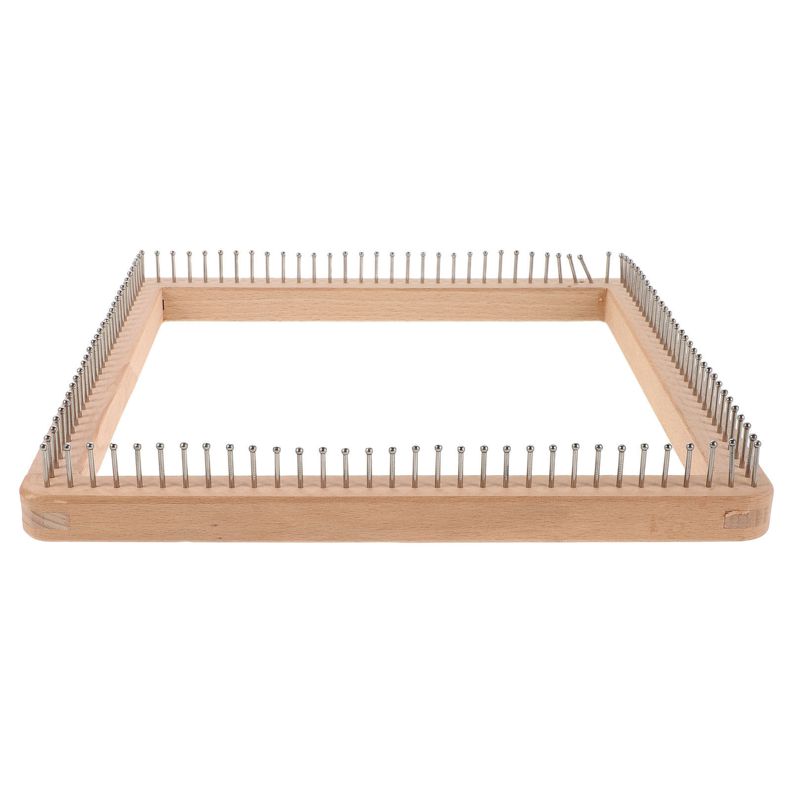 Loom Weaving Frame - لوح حياكة خشبي مربع 30x30 سم،