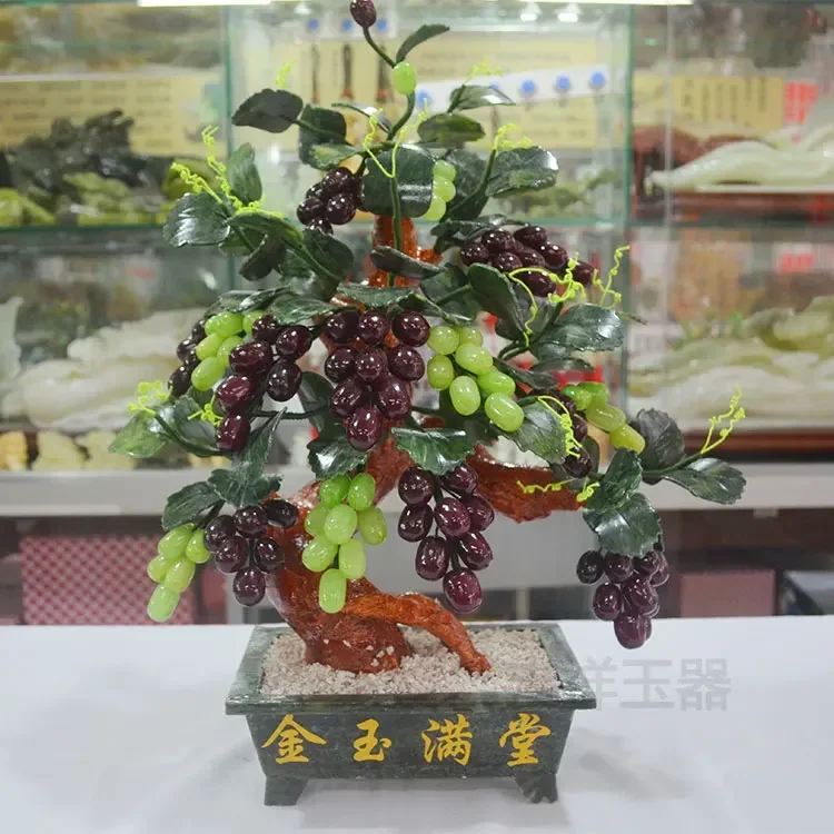 زخرفة الحجر شجرة العنب Zhaocai - مراجعة Art Craft Tree وسعره