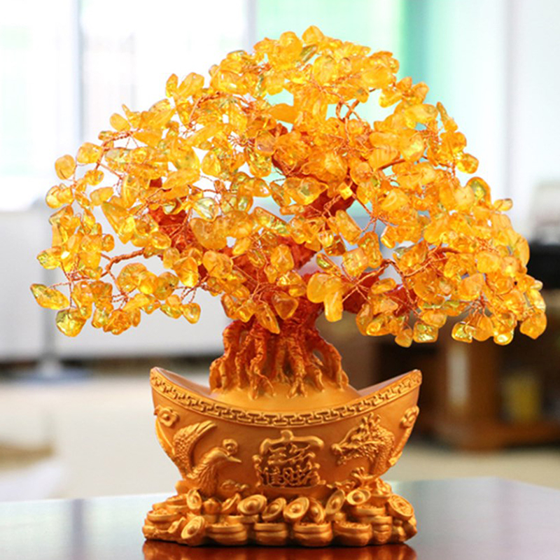 شجرة نقود محظوظة صينية لتزيين  - مراجعة Art Craft Tree وسعره
