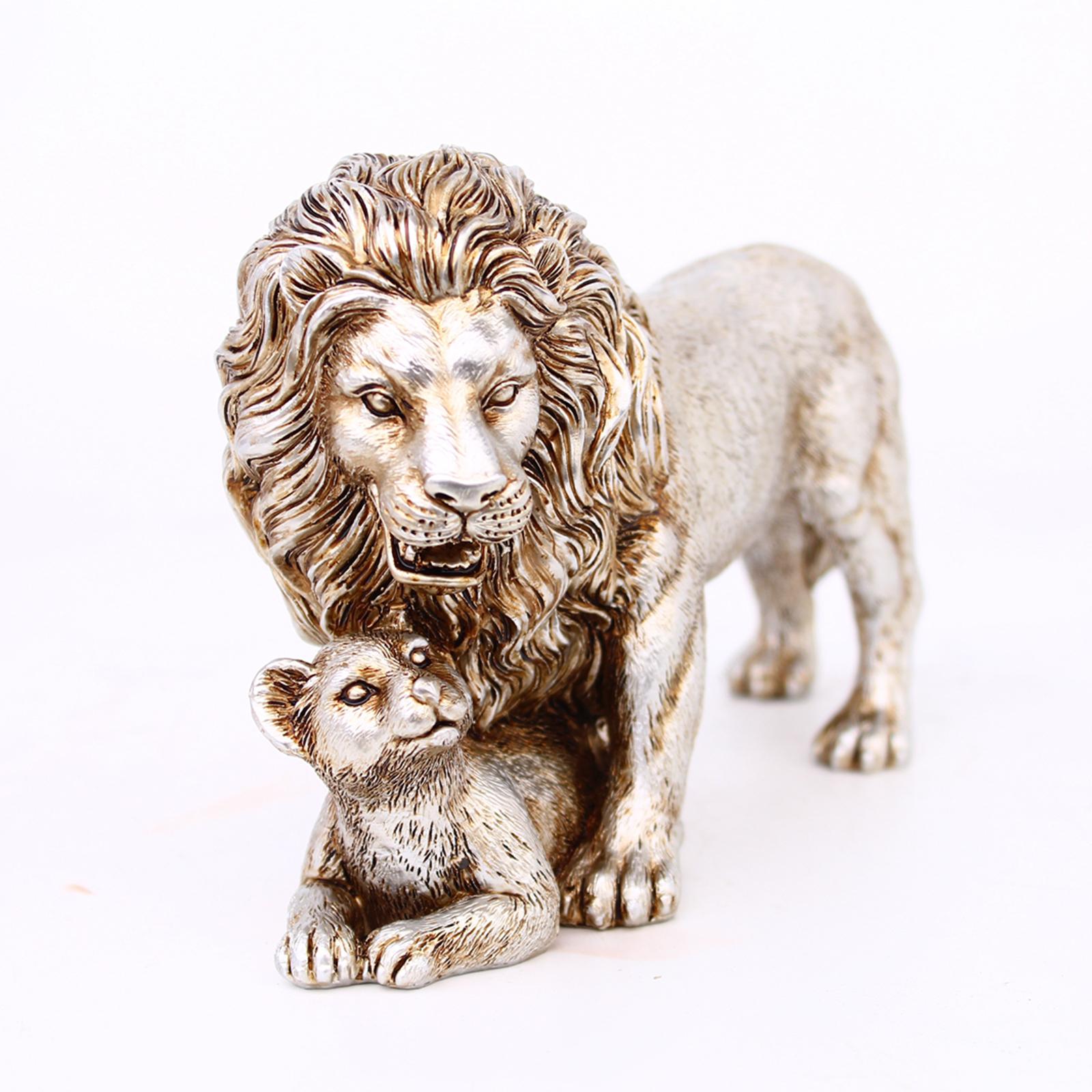 تمثال الأسد لتزيين المنزل ديكو - مراجعة Art Craft Lion وسعره