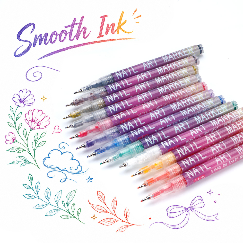 مجموعة أقلام تحديد دقيقة 12 قط - مراجعة Illustration Marker Set وسعره