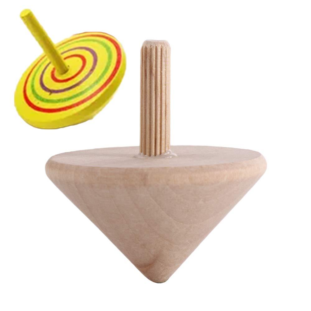 لعبة دوامة خشبية لرياض الأطفال - مراجعة Art Craft For Kindergarten وسعره