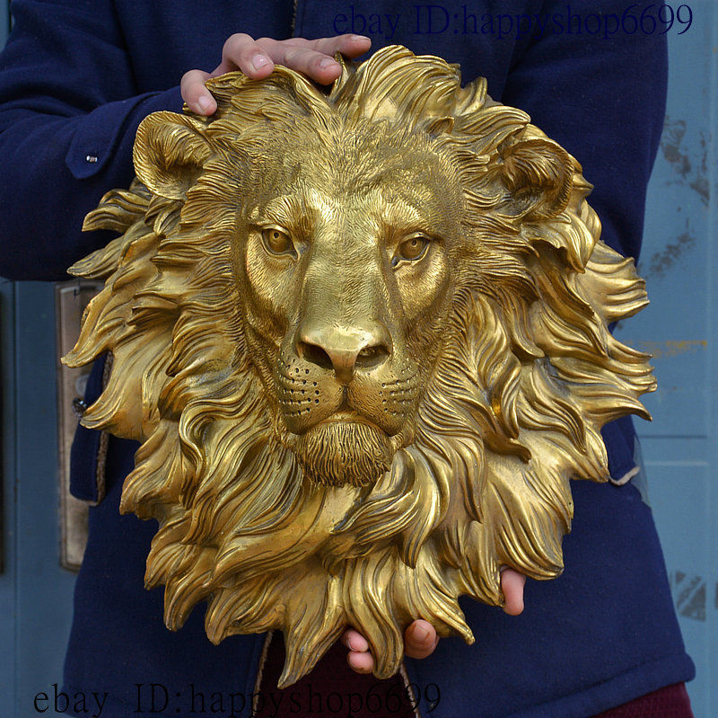 42 سنتيمتر الصين النحاس النحاس - مراجعة Art Craft Lion وسعره