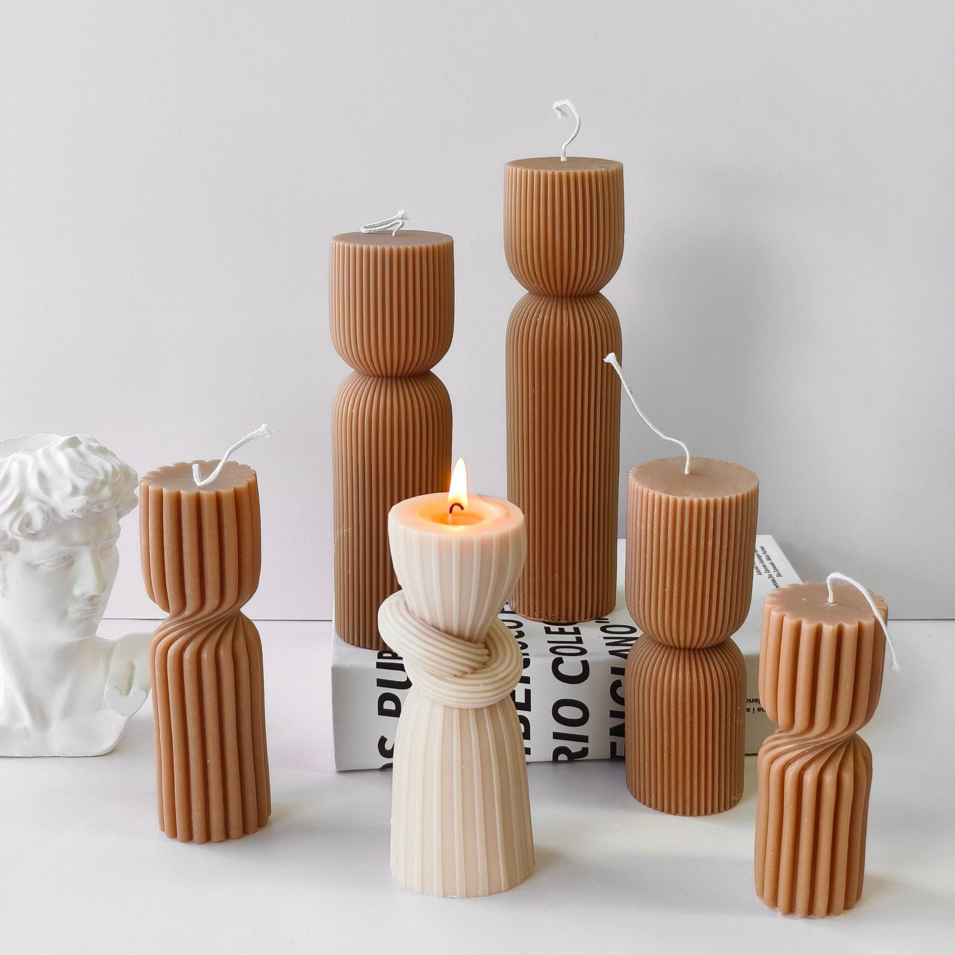 مخطط اسطوانة رائحة شمعة قالب م - مراجعة Soy Candle Fragrance Oil وسعره