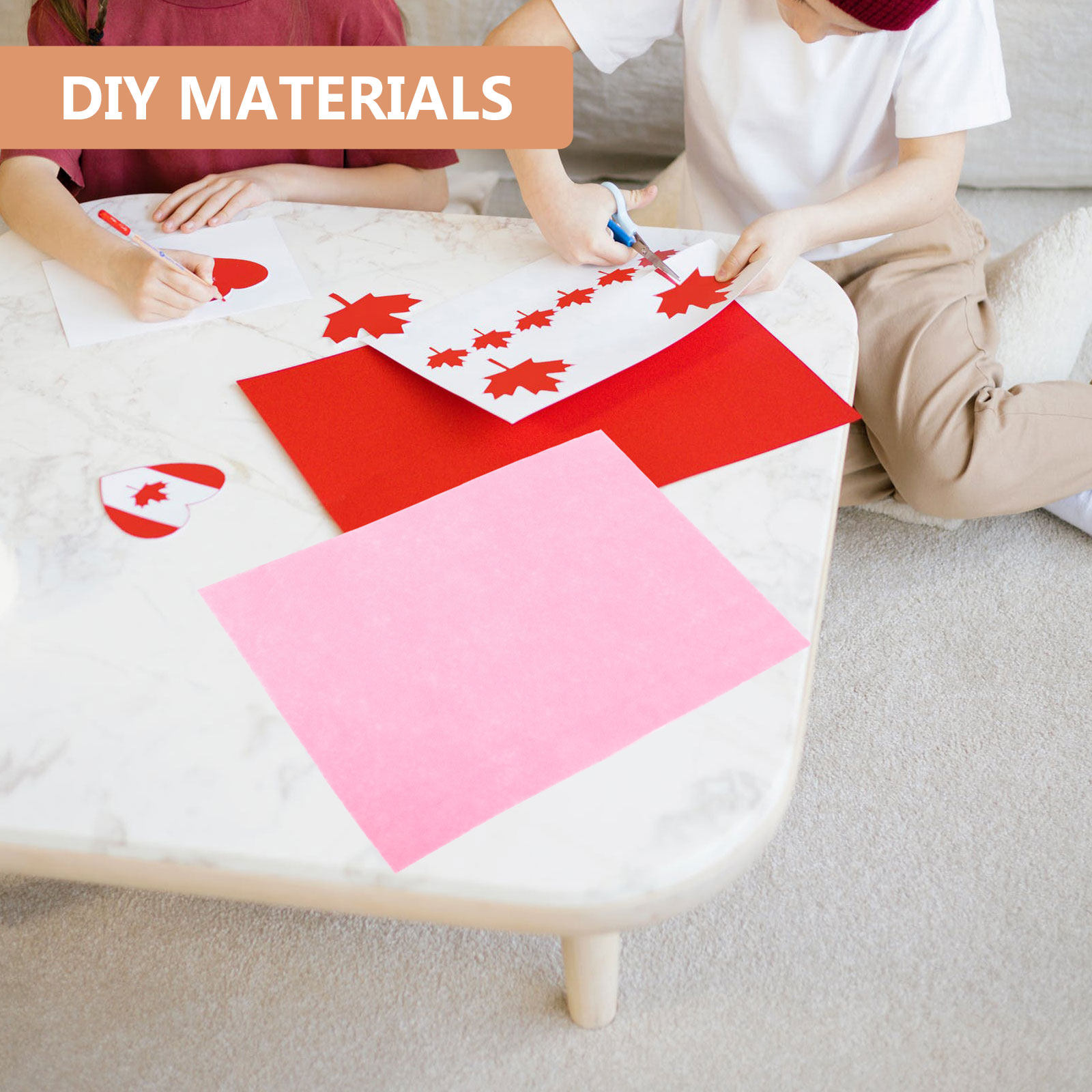 6 أوراق قماش غير منسوج للأطفال - مراجعة Art Craft For Kindergarten وسعره