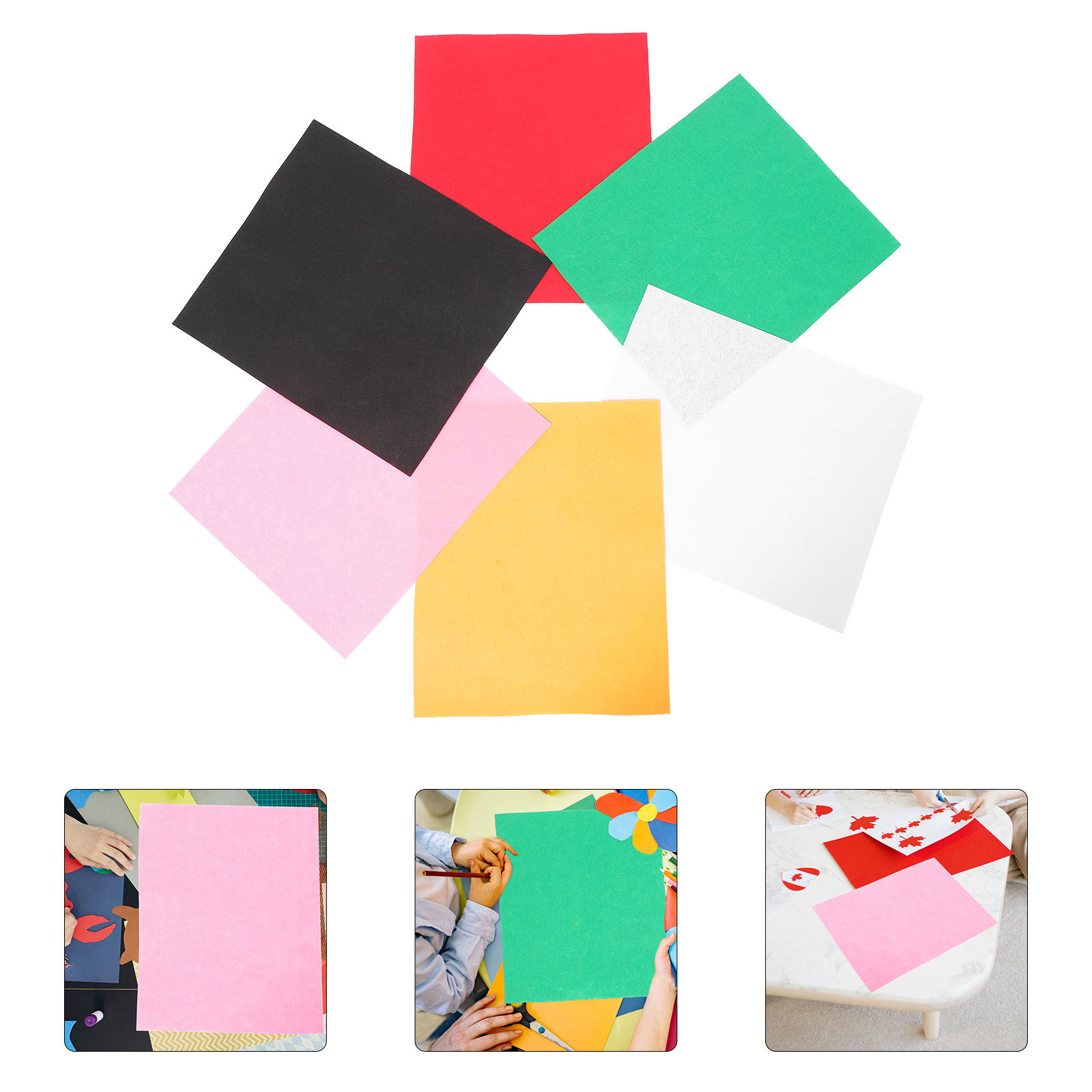 6 أوراق قماش غير منسوج للأطفال - مراجعة Art Craft For Kindergarten وسعره