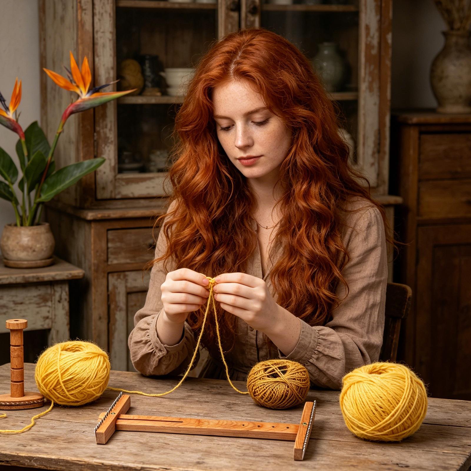 آلة نول نسيج خشبية بإطار قابل  - مراجعة Loom Weaving Frame وسعره