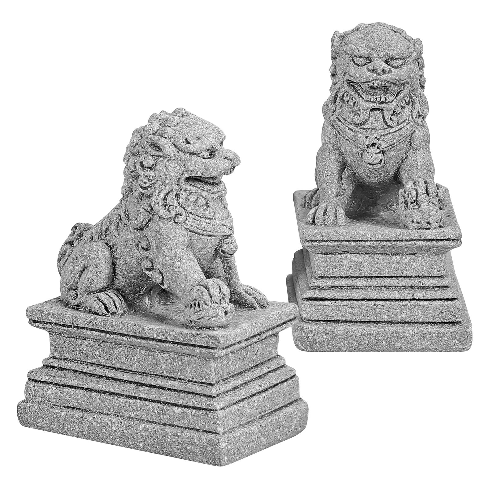 قطعتان من تماثيل الأسد الحجري  - مراجعة Art Craft Lion وسعره