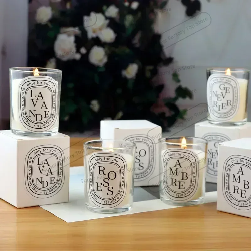 شمعة عطرية شفافة رومانسية، هدي - مراجعة Soy Candle Fragrance Oil وسعره