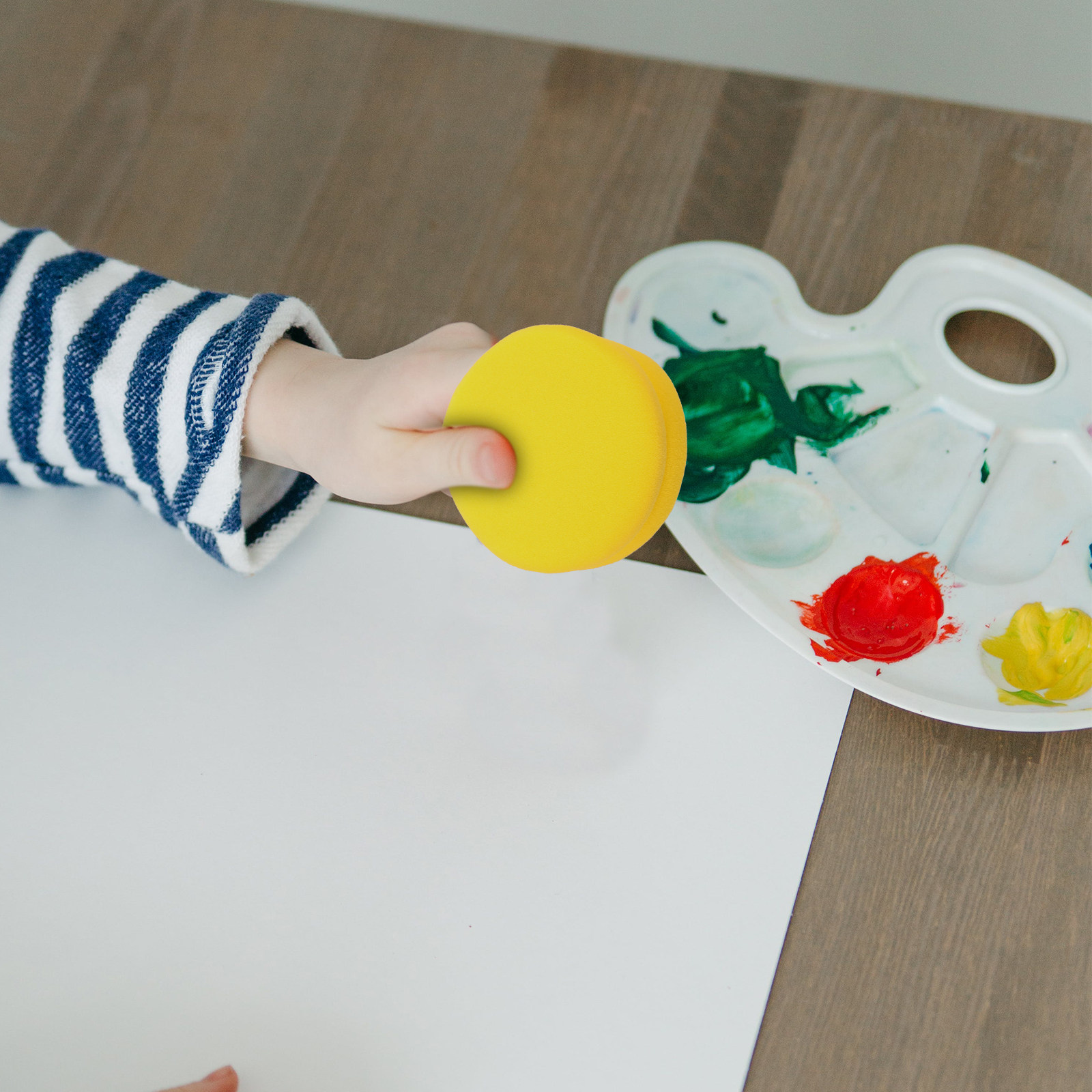 قطعتان من إسفنج الرسم الدائري، - مراجعة Art Craft For Kindergarten وسعره
