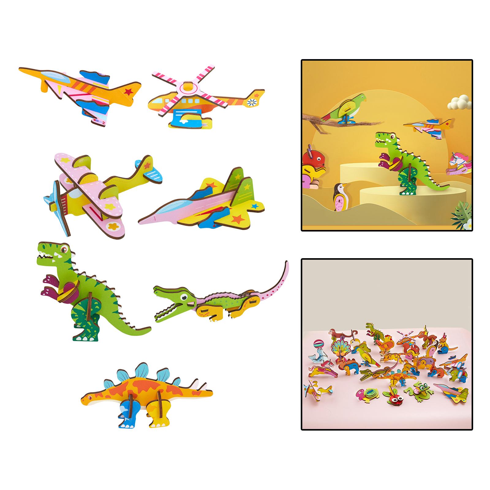 لعبة تركيب خشبية ثلاثية الأبعا - مراجعة Art Craft For Kindergarten وسعره