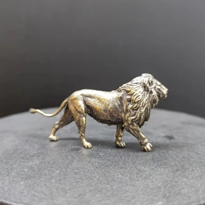تمثال أسد صغير من النحاس الصلب - مراجعة Art Craft Lion وسعره