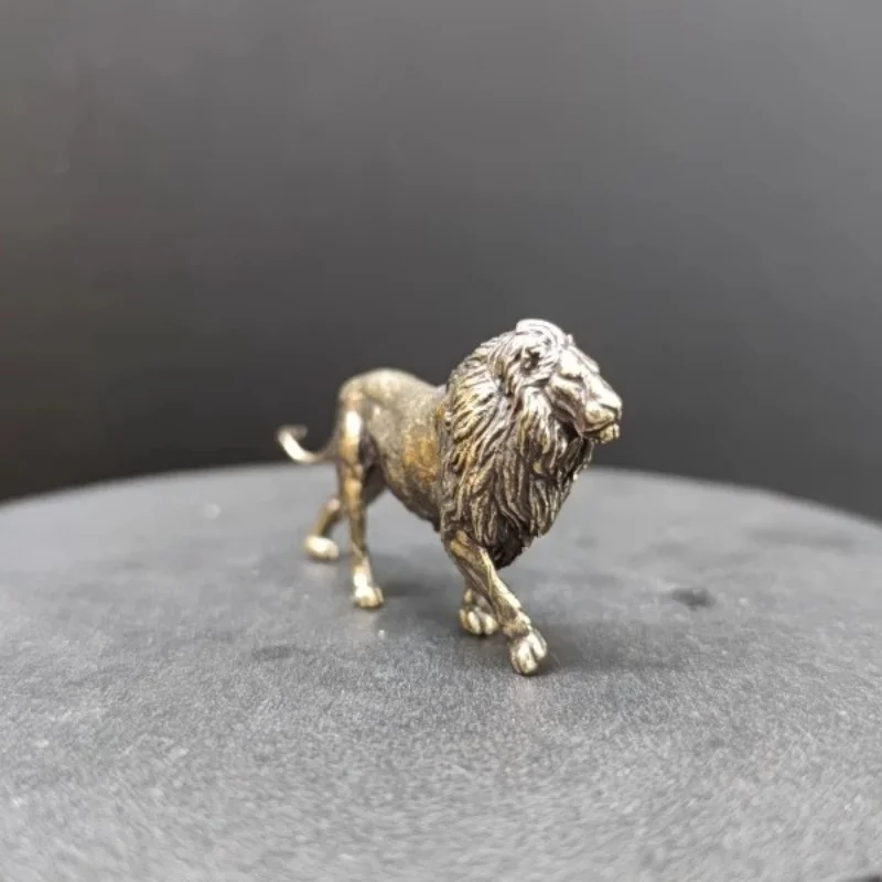 تمثال أسد صغير من النحاس الصلب - مراجعة Art Craft Lion وسعره