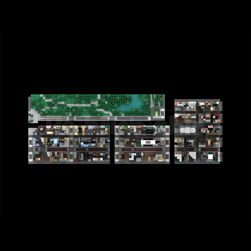 4313 قطعة من مكعبات البناء MOC - مراجعة Art Craft Nyc وسعره