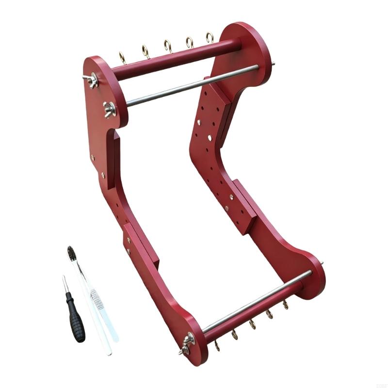 إطار خشبي قابل للتعديل على شكل - مراجعة Loom Weaving Frame وسعره