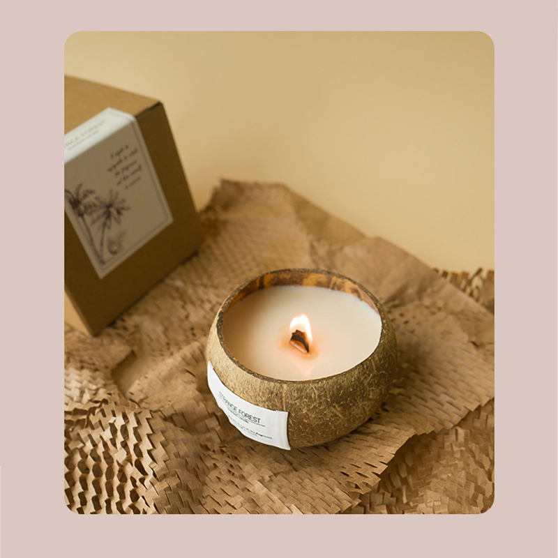 شمعة عطرية على شكل قشرة جوز ال - مراجعة Soy Candle Fragrance Oil وسعره