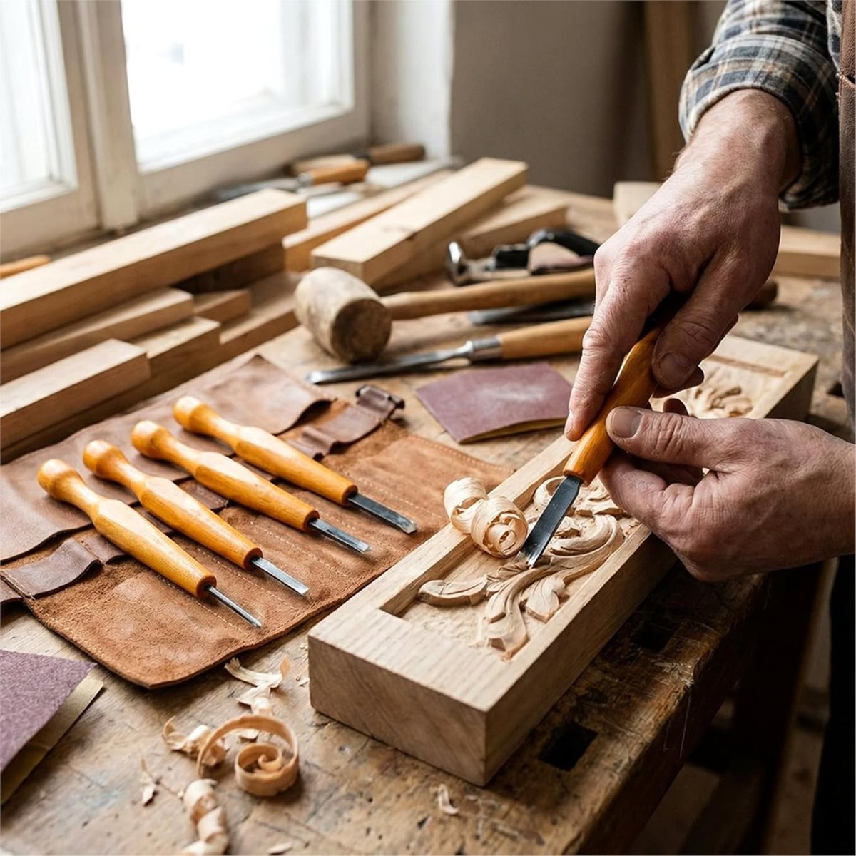 عرض ضخم 828: مجموعة أدوات نحت  - مراجعة Linocut Carving Tool وسعره