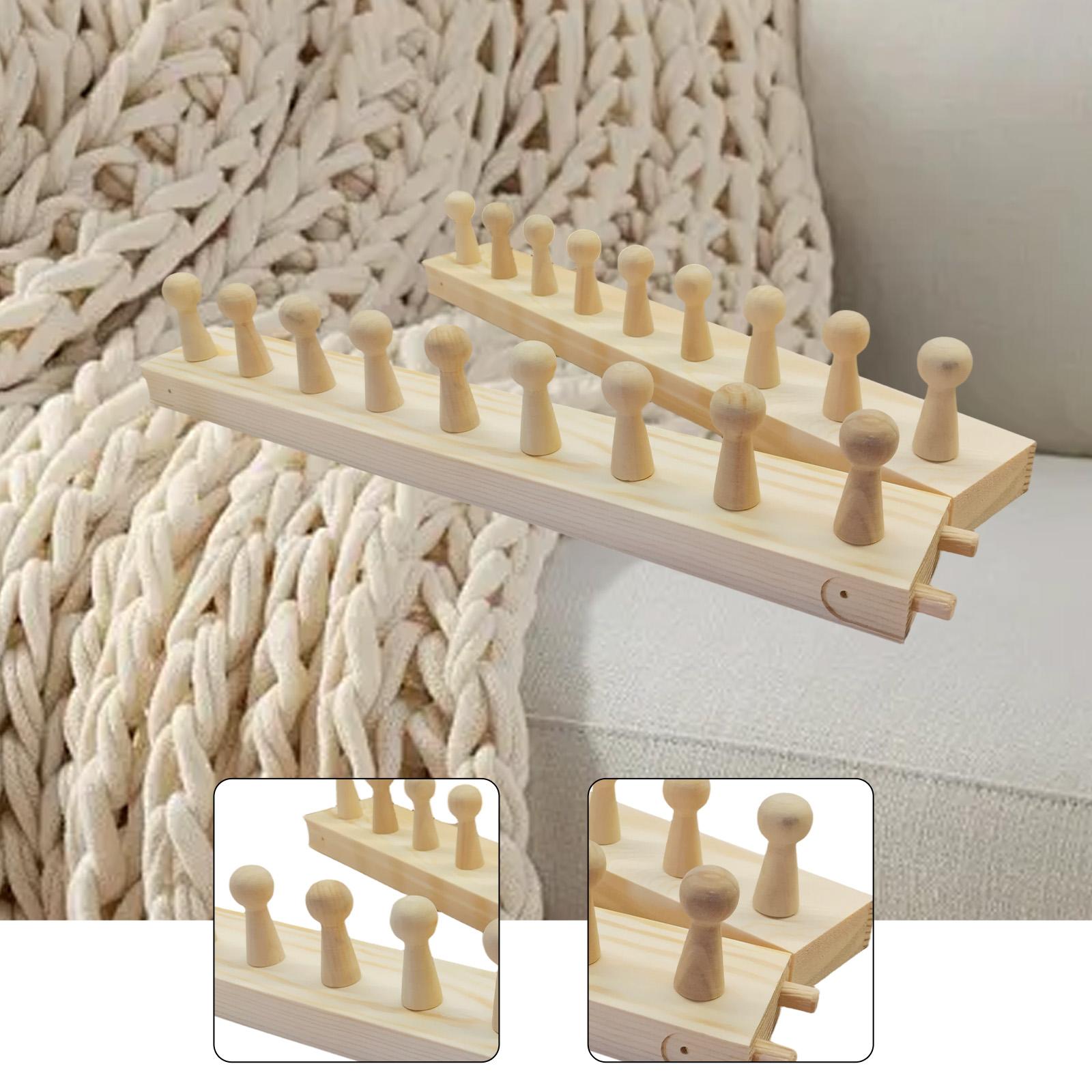 نول نسيج صغير مع إطار ربط خشبي - مراجعة Loom Weaving Frame وسعره