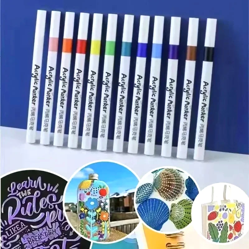 مجموعة أقلام ماركر أكريليك ذات - مراجعة Illustration Marker Set وسعره