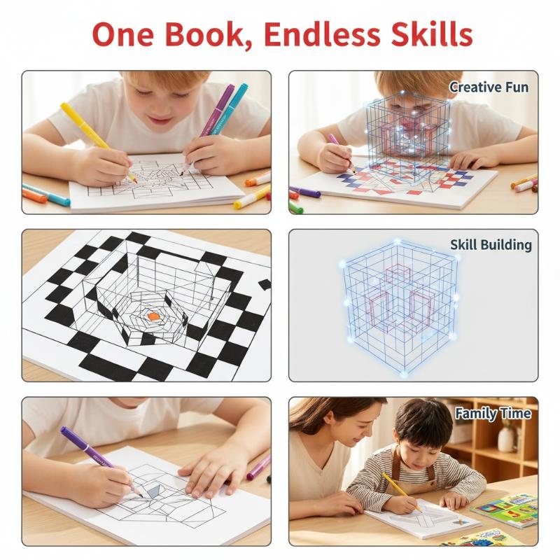 فن ثلاثي الأبعاد سحري ثلاثي ال - مراجعة Art Craft For Kindergarten وسعره