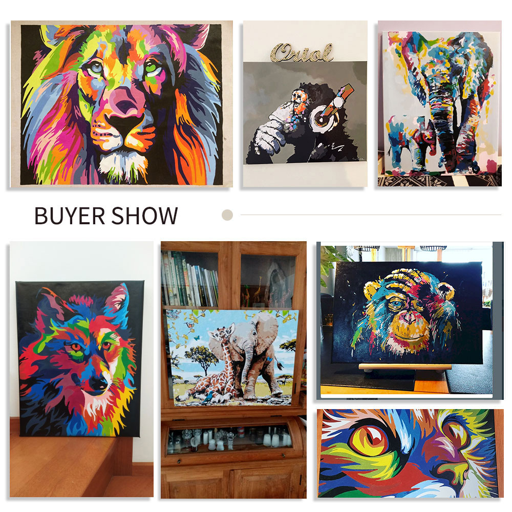 لوحة رسم بالأرقام بدون إطار، ص - مراجعة Art Craft Lion وسعره
