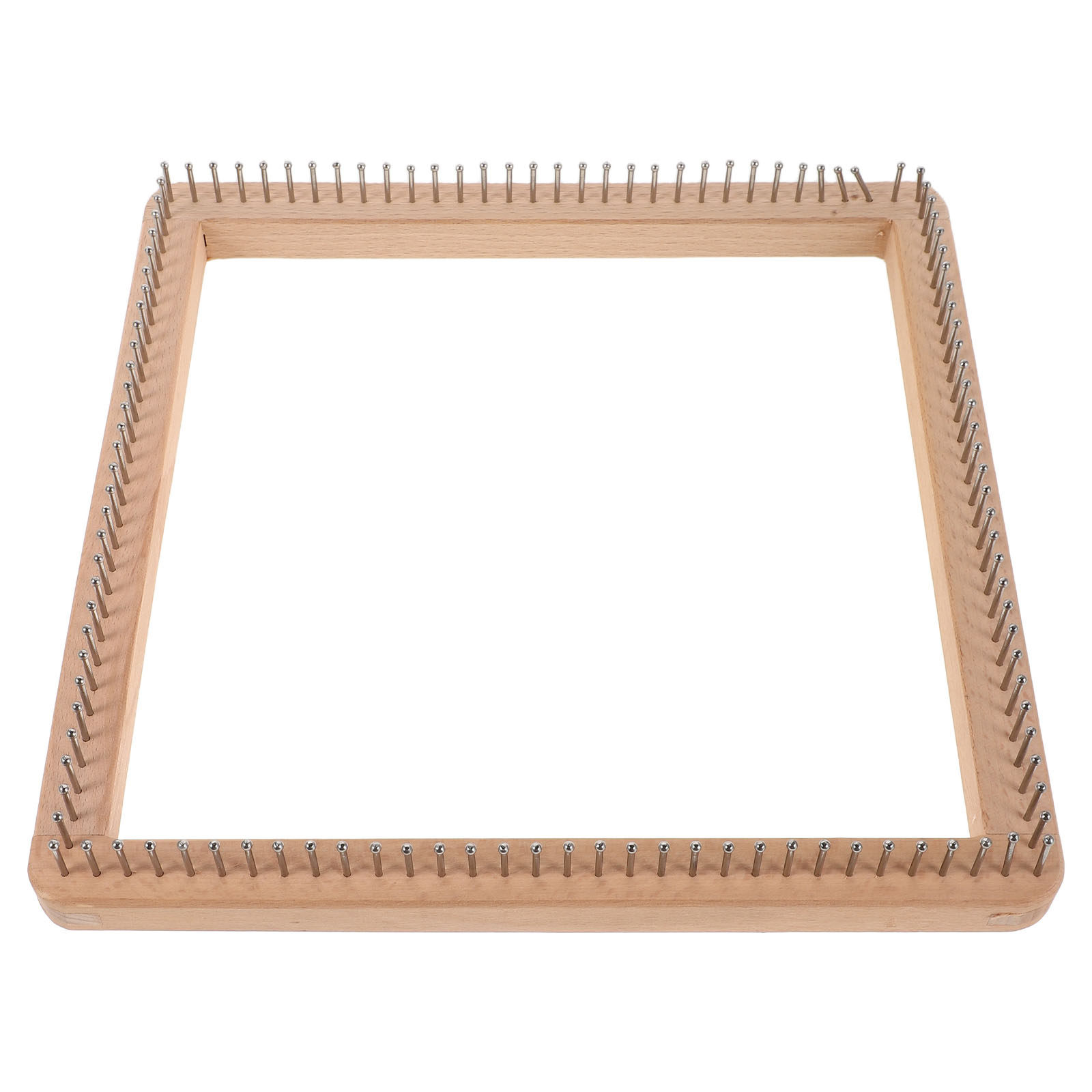 لوح حياكة خشبي مربع 30x30 سم،  - مراجعة Loom Weaving Frame وسعره