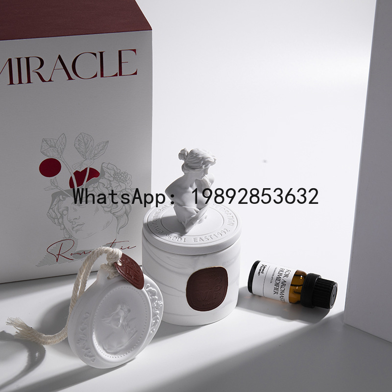 زينة على شكل شموع، تماثيل، جبس - مراجعة Soy Candle Fragrance Oil وسعره