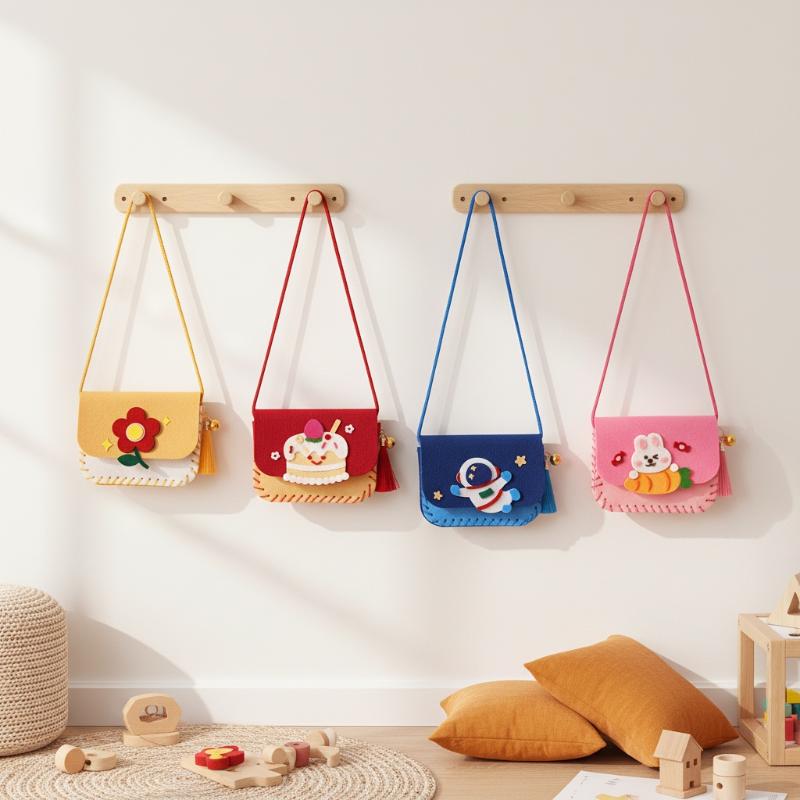 طقم صنع حقيبة من اللباد للأطفا - مراجعة Art Craft For Kindergarten وسعره