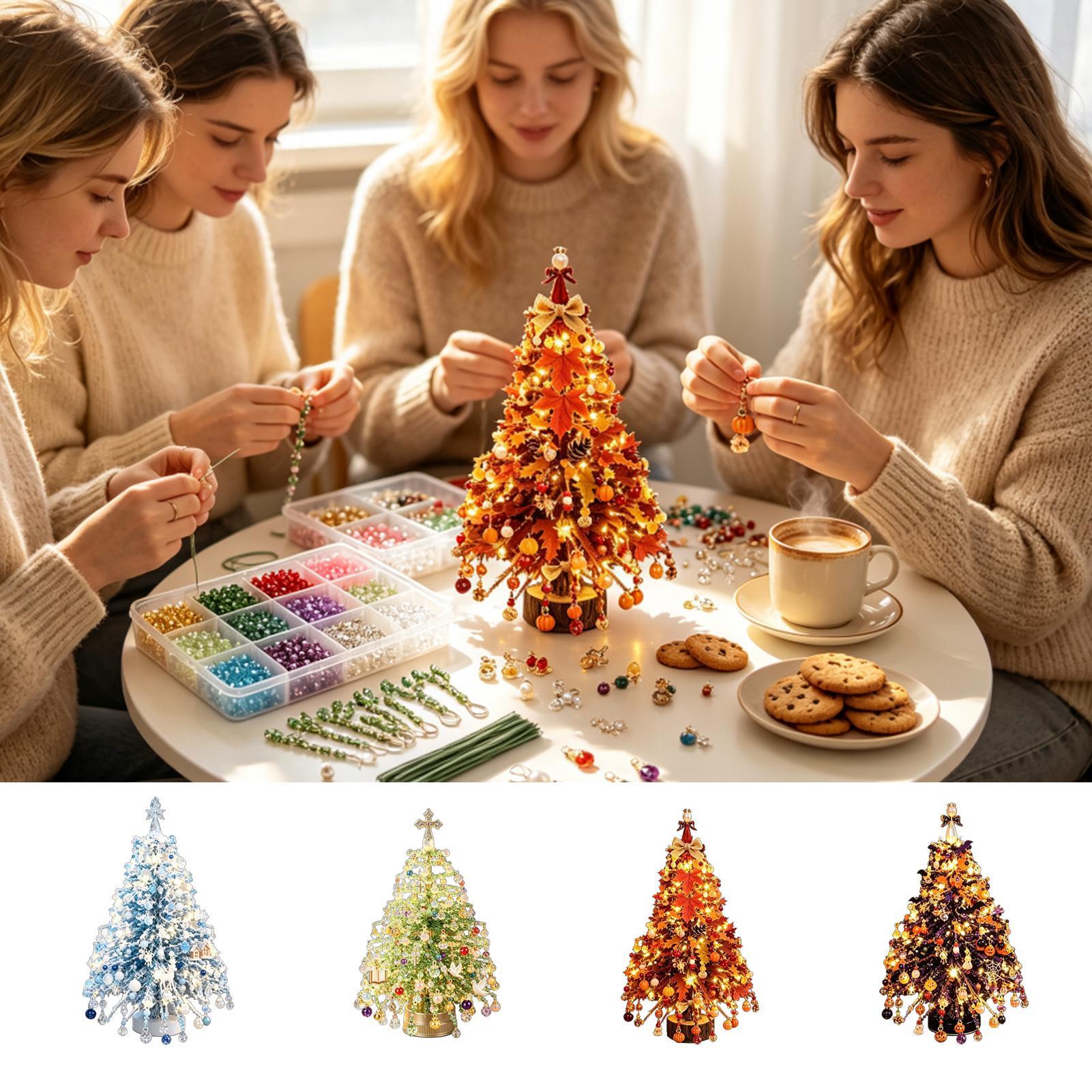 طقم شجرة عيد الميلاد المزينة ب - مراجعة Art Craft Tree وسعره