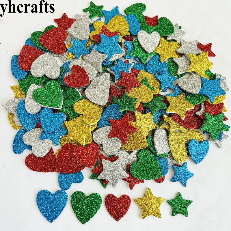 ملصقات رغوية لامعة على شكل نجم - مراجعة Art Craft For Kindergarten وسعره