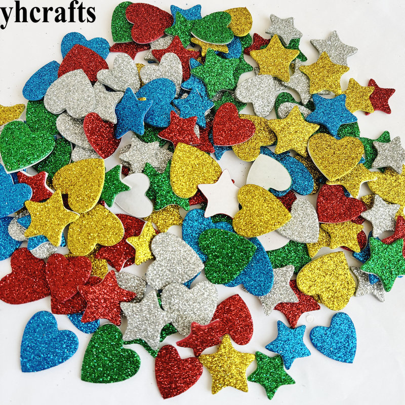 ملصقات رغوية لامعة على شكل نجم - مراجعة Art Craft For Kindergarten وسعره