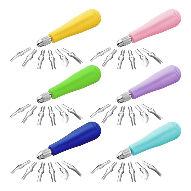 مجموعة أدوات نحت اللينوليوم B1 - مراجعة Linocut Carving Tool وسعره