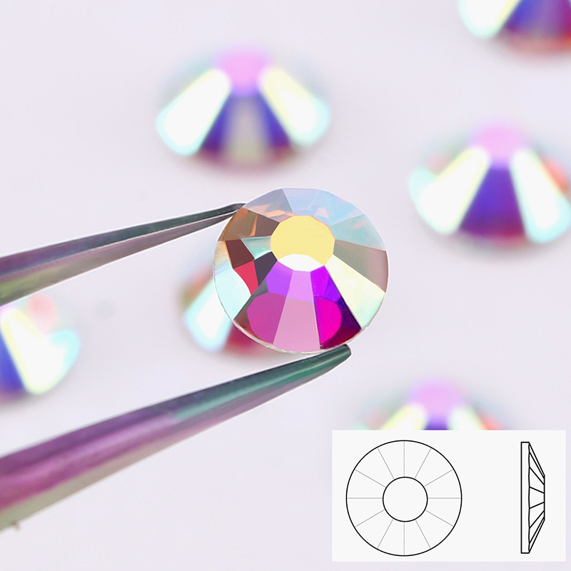 DUCrystal متعدد الألوان أحجار  - مراجعة Art Craft Glasses وسعره
