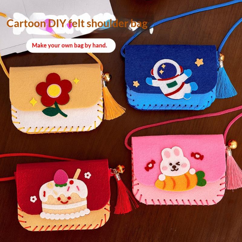 مجموعة صنع حقائب اللباد اللطيف - مراجعة Art Craft For Kindergarten وسعره
