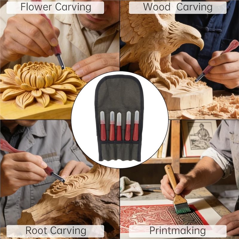 مجموعة أدوات نحت الخشب A34R ال - مراجعة Linocut Carving Tool وسعره