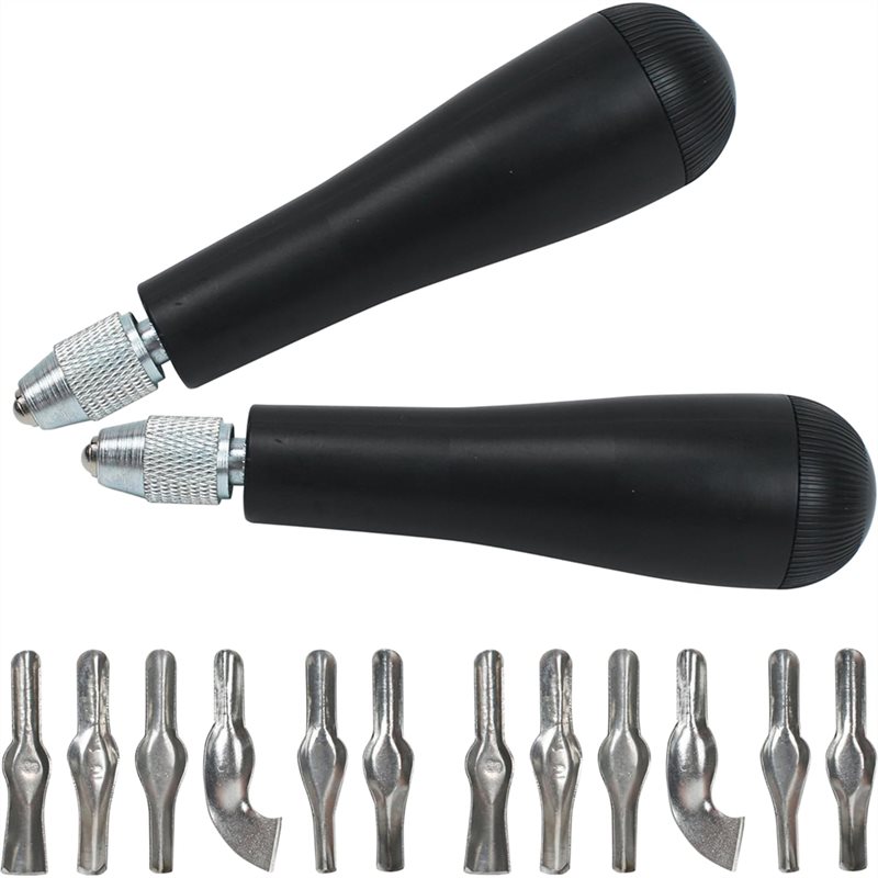 أدوات نحت وتشكيل اللينوليوم لل - مراجعة Linocut Carving Tool وسعره