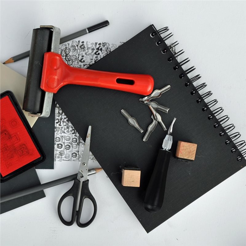 أدوات نحت وتشكيل اللينوليوم لل - مراجعة Linocut Carving Tool وسعره