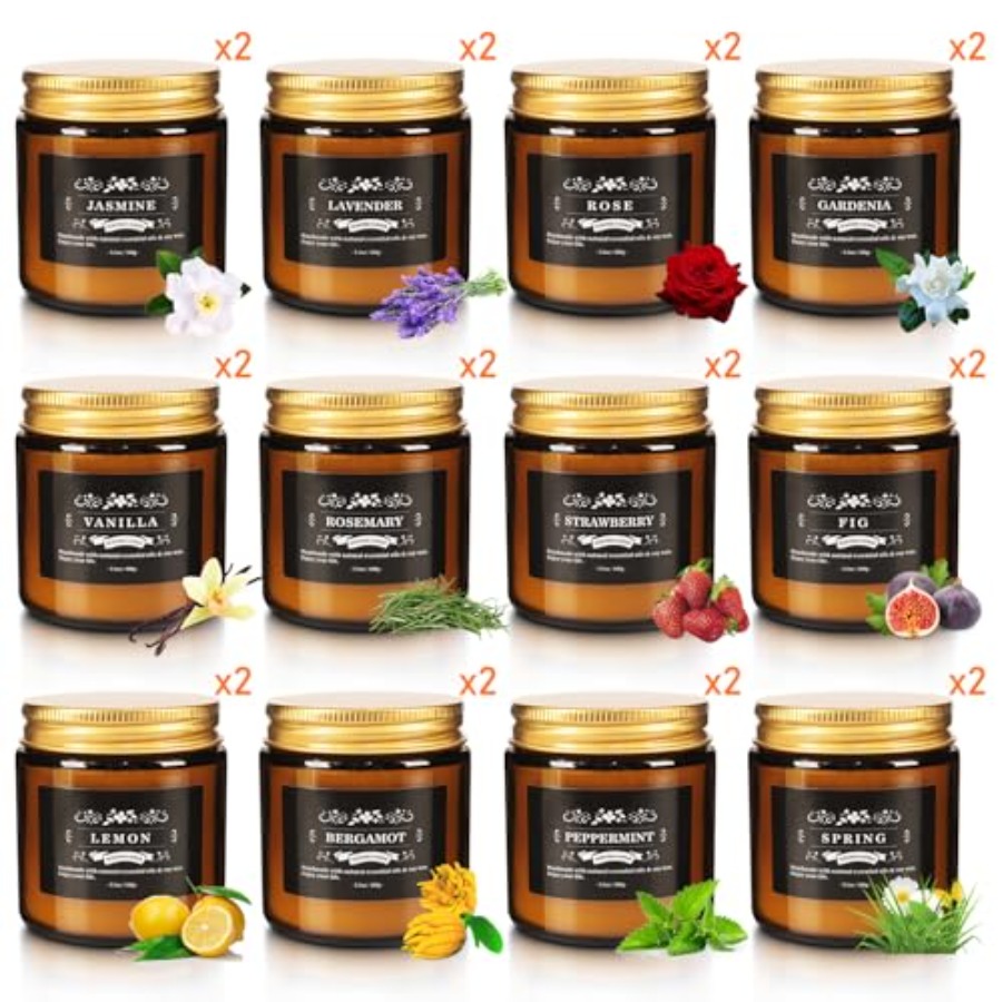 شموع معطرة للمنزل، شموع علاجية - مراجعة Soy Candle Fragrance Oil وسعره