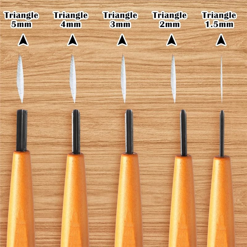 مجموعة أدوات النحت AEA9-5 قطع  - مراجعة Linocut Carving Tool وسعره