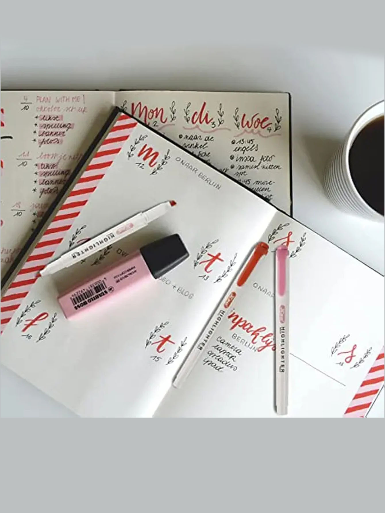 علامة الفلورسنت ، 20 لون ، فن  - مراجعة Illustration Marker Set وسعره