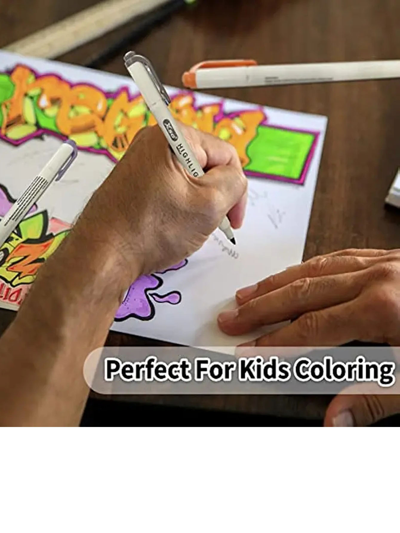 علامة الفلورسنت ، 20 لون ، فن  - مراجعة Illustration Marker Set وسعره