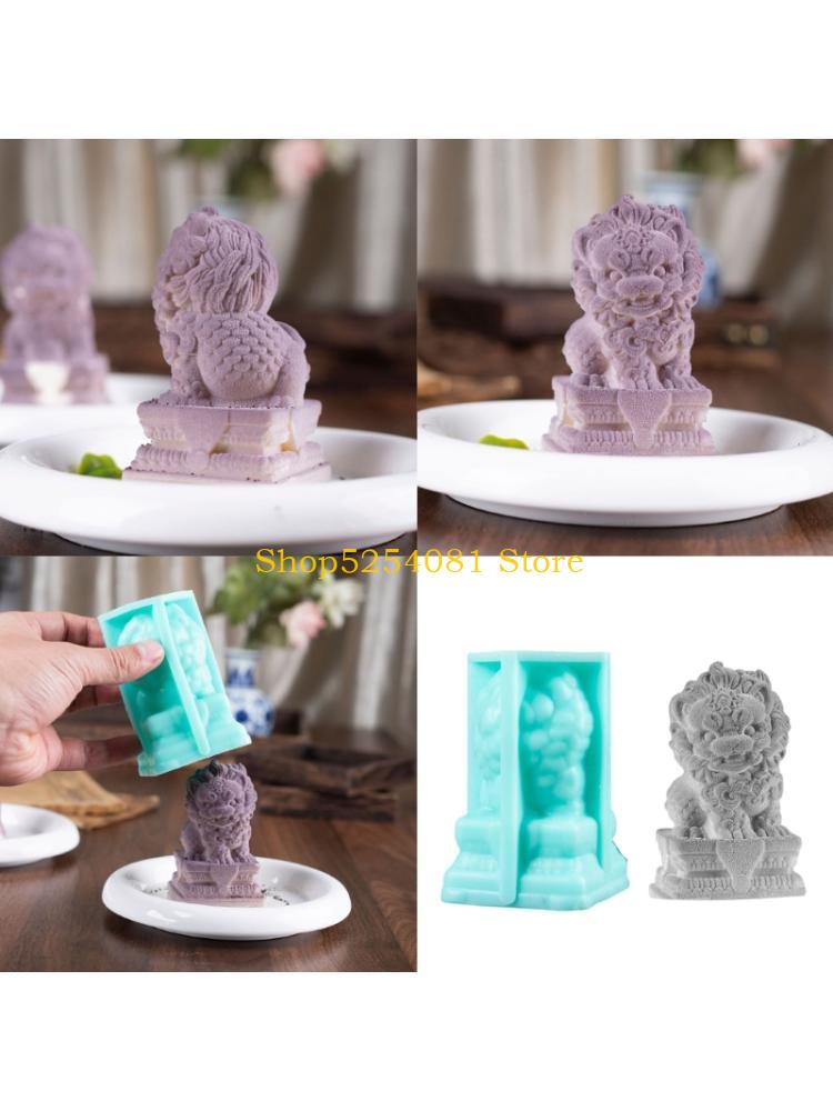 قوالب أسد الحجر الصيني من السي - مراجعة Art Craft Lion وسعره