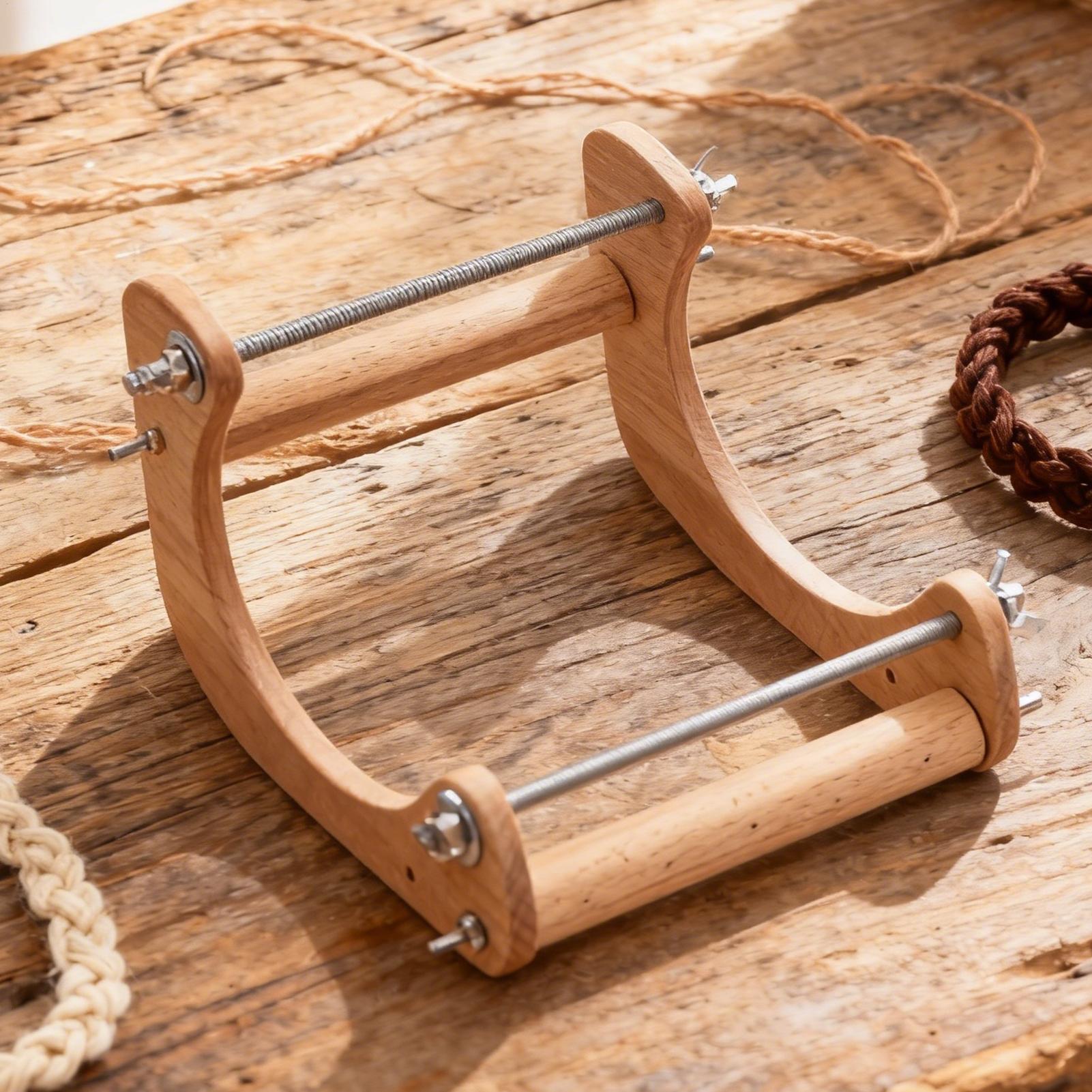 آلة نسج الخرز الخشبية القابلة  - مراجعة Loom Weaving Frame وسعره